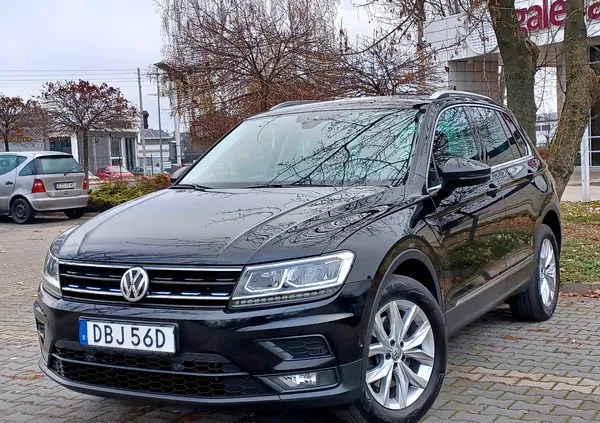 samochody osobowe Volkswagen Tiguan cena 97900 przebieg: 153000, rok produkcji 2019 z Gołańcz